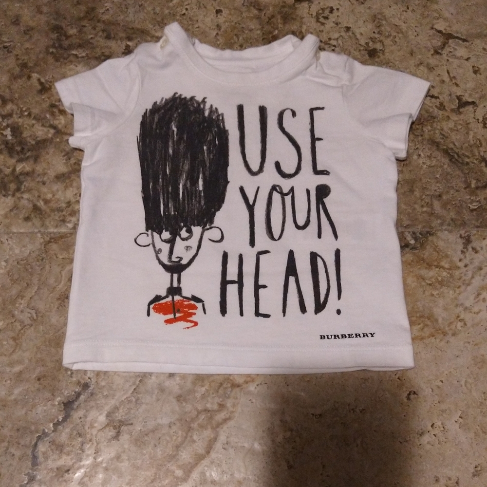 Authentic Burberry t-shirt size 6months